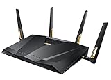 ASUS Router WLAN Pro para videojuegos RT-AX88U (estándar WiFi 6 AX6000, MU-MIMO, OFDMA,...