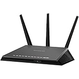 Netgear R7000 Router WiFi Nighthawk AC1900, Doble Banda, 4 Puertos Gigabit, protección...