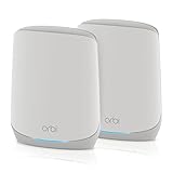 Netgear Orbi Mesh WiFi 6 RBK762S - Tribanda AX5400, router con 1 satélite, cobertura de...