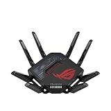 ASUS ROG Rapture GT-BE98 Router WiFi 7, cuatribanda, Banda de 320 MHz, 4096-QAM,...