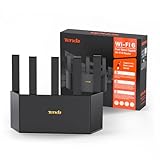 Tenda RX12L Pro - Router WiFi 6 AX3000, Doble Banda 2.4Ghz/5Ghz, 4 Puertos Gigabit, 5...